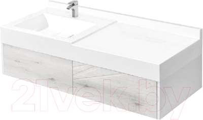 Тумба с умывальником Акватон Сакура 120 (1A2197K1SKW80) - фото