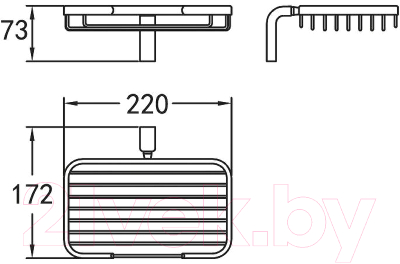 Мыльница Cezares Ultima CZR-F-8931