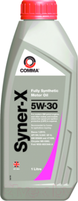 Моторное масло Comma Syner-X 5W30 / SYX1L - фото