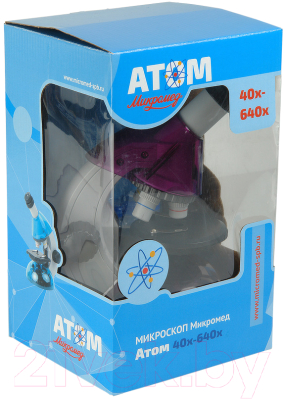 Микроскоп оптический Микромед Атом 40x-640x / 27386