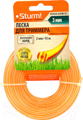 Леска для триммера Sturm! GT3535-3.0-0A-15 - фото