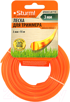 Леска для триммера Sturm! GT3535-3.0-7-15 - фото