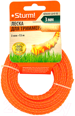 Леска для триммера Sturm! GT3535-3.0-S-15 - фото