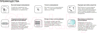 Кухонные весы Tefal BC5004V2