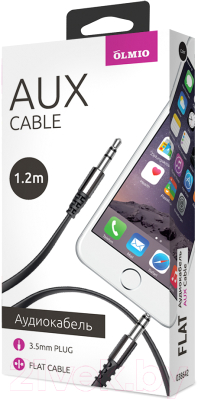 Кабель Olmio AUX 3.5m-3.5m / 038642