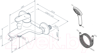 Смеситель AM.PM Joy F85E15000