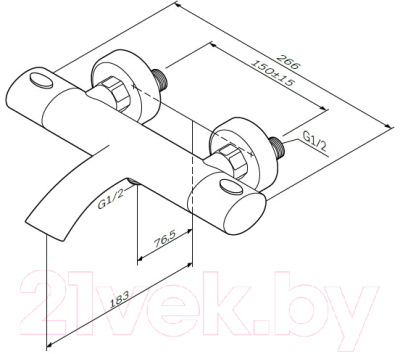 Смеситель AM.PM Sense F7550064