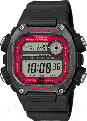 Часы наручные мужские Casio DW-291H-1BVEF - фото