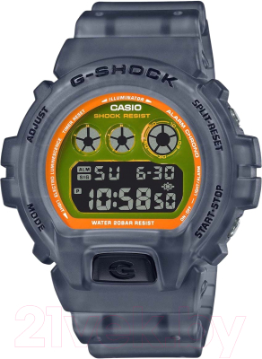 Часы наручные мужские Casio DW-6900LS-1ER - фото