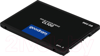 SSD диск Goodram CL100 Gen. 3 480GB (SSDPR-CL100-480-G3)