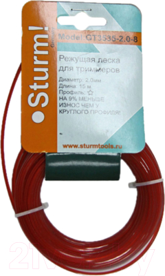 Леска для триммера Sturm! GT3535-3.0-8-15 - фото