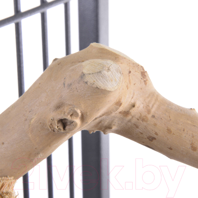 Жердочка для птиц Happy Bird Ветвь кофейная с игрушками, S / H71053