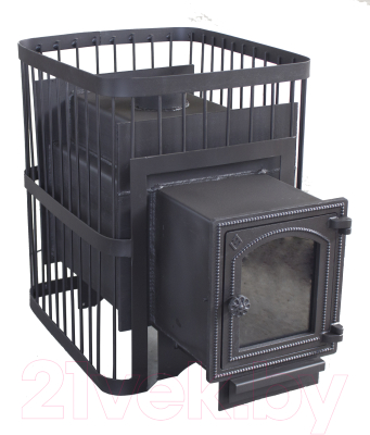 Печь-каменка КомфортПром Сталь дверь со стеклом 10013008