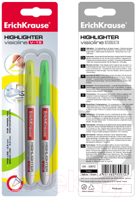 Текстовыделитель Erich Krause Visioline V-15 / 30972