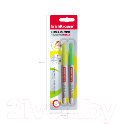 Текстовыделитель Erich Krause Visioline V-15 / 30972