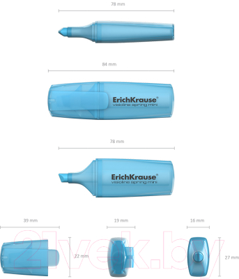 Текстовыделитель Erich Krause Visioline Mini Spring / 48793