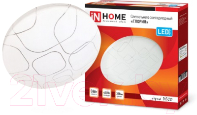 Потолочный светильник INhome Deco Глория / 4690612025100