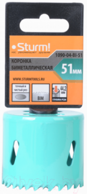 Коронка Sturm! 1090-04-BI-51