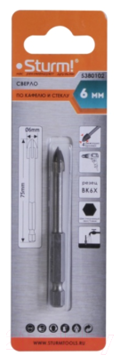 Сверло Sturm! 5380102 - фото