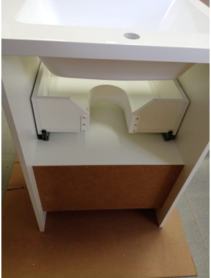 Тумба с умывальником Emmy Джерси 120 + Марсал 120 R