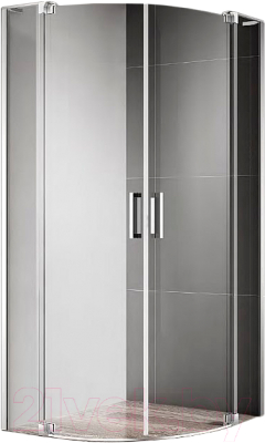 Душевой уголок Cezares SLIDER-R-2-80/90-C-Cr - фото