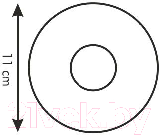 Заглушка для умывальника Tescoma Clean Kit 900636