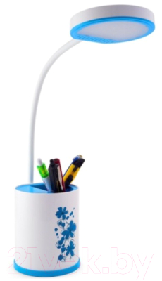 Настольная лампа Лючия L529 Органайзер (голубой) - фото