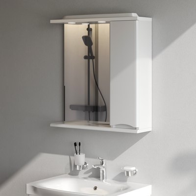 Шкаф с зеркалом для ванной AM.PM Like M80MPR0651WG