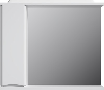 Шкаф с зеркалом для ванной AM.PM Like M80MPL0801WG - фото