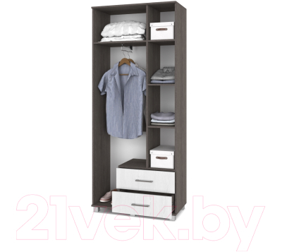 Шкаф Modern Карина К33 (анкор темный/анкор светлый)