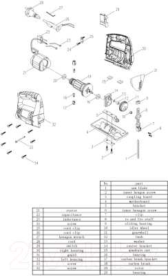 Электролобзик Favourite JS 610