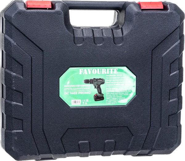 Аккумуляторная дрель-шуруповерт Favourite DC 1402 Promo