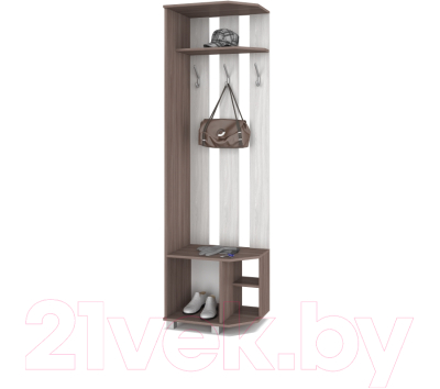 Секция в прихожую Modern Карина К82 (ясень шимо темный/ясень шимо светлый)