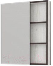 Шкаф с зеркалом для ванной Какса-А Винтер б/о 55 / 458393 - фото