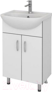 Тумба под умывальник Какса-А Грей 50 / 458701 - фото