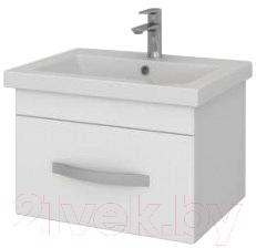 Тумба под умывальник Какса-А Квадро 50 / 458345 (подвесная) - фото