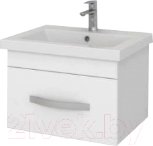 Тумба под умывальник Какса-А Квадро 60 / 458346 (подвесная) - фото