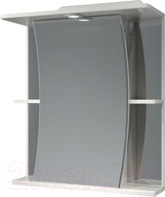 Шкаф с зеркалом для ванной Какса-А Парус с/о 62 / 458613 - фото