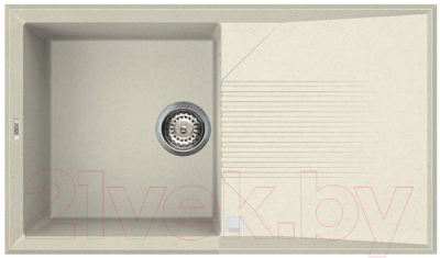 Мойка кухонная Elleci Tekno 400 Bianco Antico G62 - фото