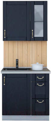 Готовая кухня Интерлиния Мила Крафт 0.8 - фото