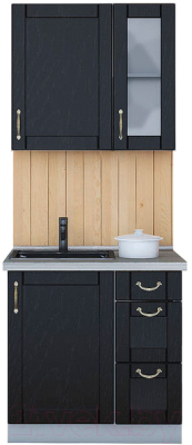 Готовая кухня Интерлиния Мила Крафт 0.8 - фото