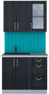 Готовая кухня Интерлиния Мила Крафт 1.0 - фото