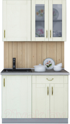 Готовая кухня Интерлиния Мила Крафт 1.1 - фото