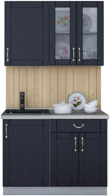 Готовая кухня Интерлиния Мила Крафт 1.1 - фото