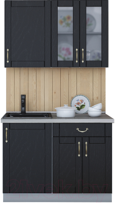 Готовая кухня Интерлиния Мила Крафт 1.1 - фото