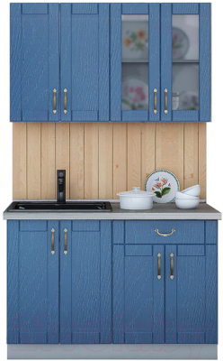 Готовая кухня Интерлиния Мила Крафт 1.2А - фото