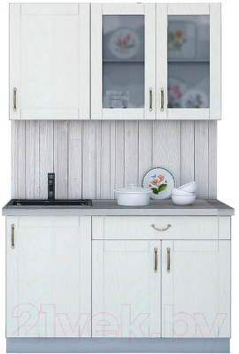 Готовая кухня Интерлиния Мила Крафт 1.3А - фото