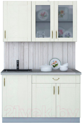 Готовая кухня Интерлиния Мила Крафт 1.3А - фото