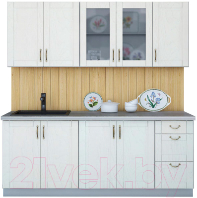 Готовая кухня Интерлиния Мила Крафт 2.0А - фото