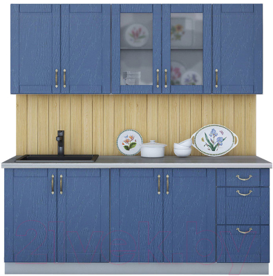 Готовая кухня Интерлиния Мила Крафт 2.0А - фото